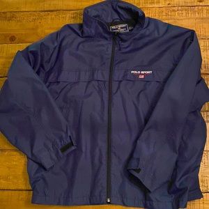 Ralph Lauren Polo Sport Navy Windbreaker